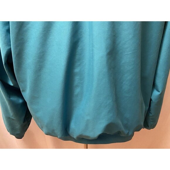 Outdoor World Golf  Apparel Mens Size Large Windbreaker V Neck Green - Picture 3 of 15